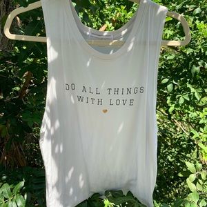 Love tank top